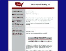 Tablet Screenshot of americanresearchgroup.com